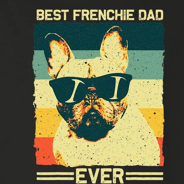 Best Frenchie Dad Design Father French Bulldog Lovers Toddler Long Sleeve Shirt