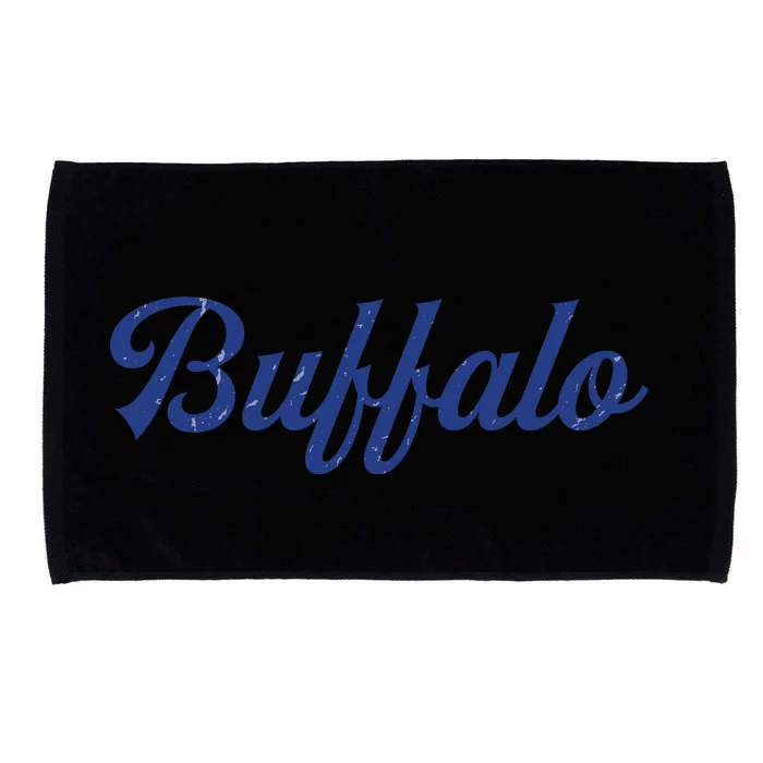 Buffalo Football Distressed Microfiber Hand Towel