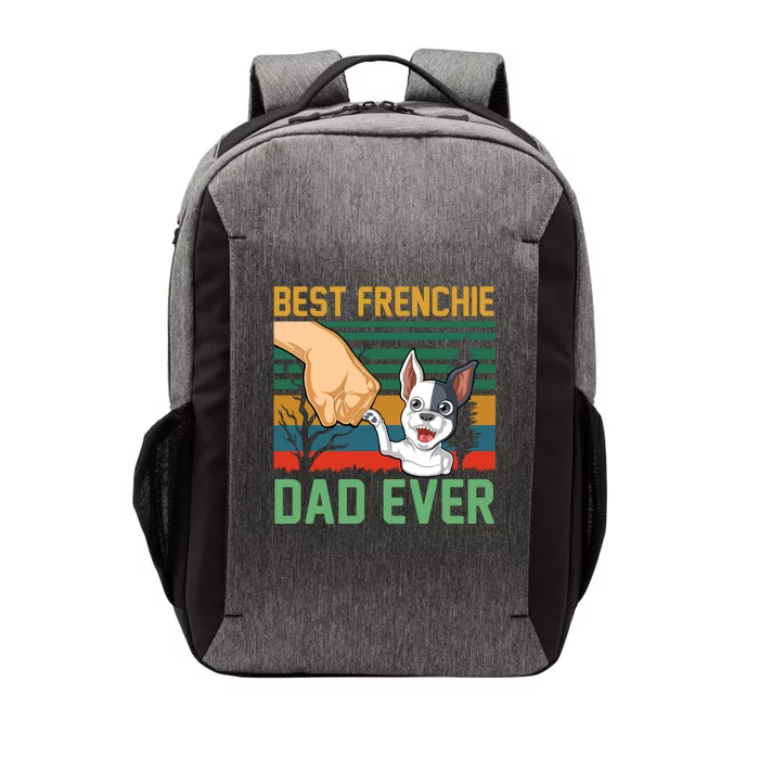 Best Frenchie Dad Ever Vector Backpack