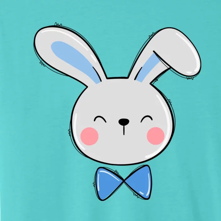 Bunny Face Dad Daddy Papa Easter Bunny Gift ChromaSoft Performance T-Shirt