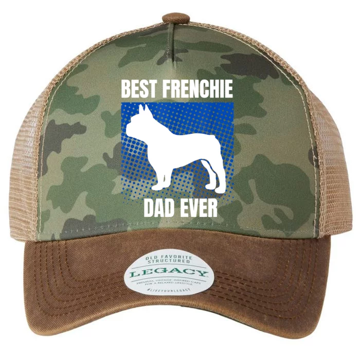 Best Frenchie Dad Ever French Bulldog Papa Lover Gift Legacy Tie Dye Trucker Hat