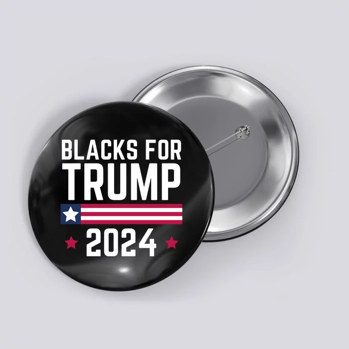 Blacks For Donald Trump 2024 Presidential Election Republican Button