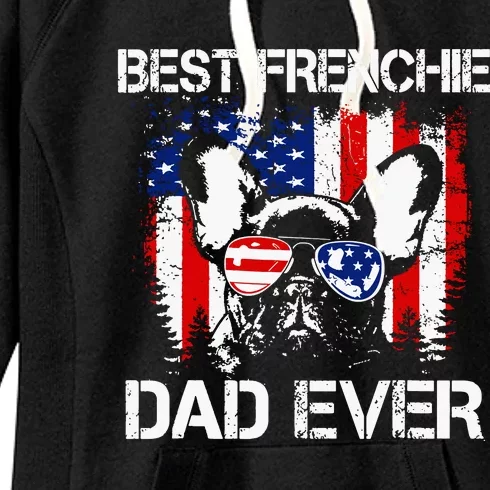 Best Frenchie Dad Ever Women's Fleece Hoodie