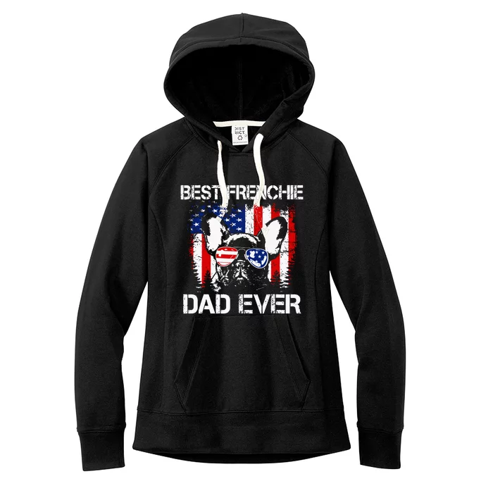 Best Frenchie Dad Ever Women's Fleece Hoodie