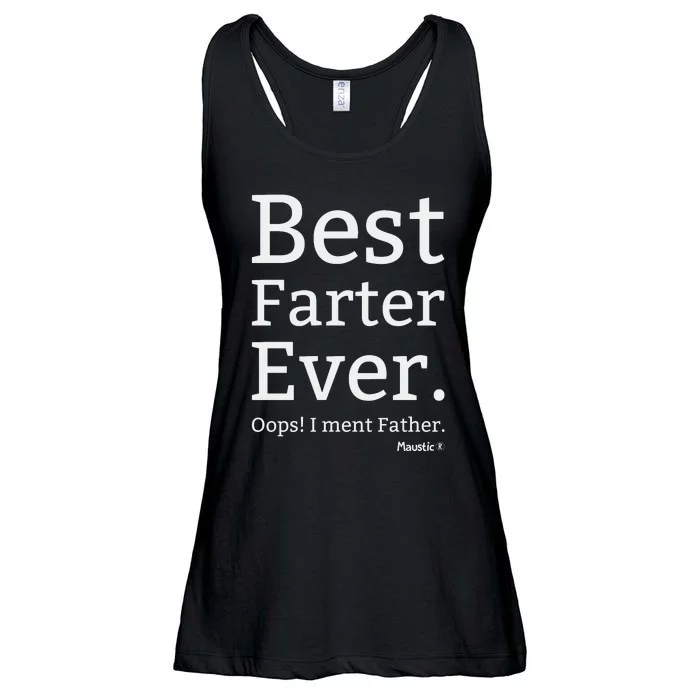 Best Farter Ever I Meant Father Father's Day Ladies Essential Flowy Tank