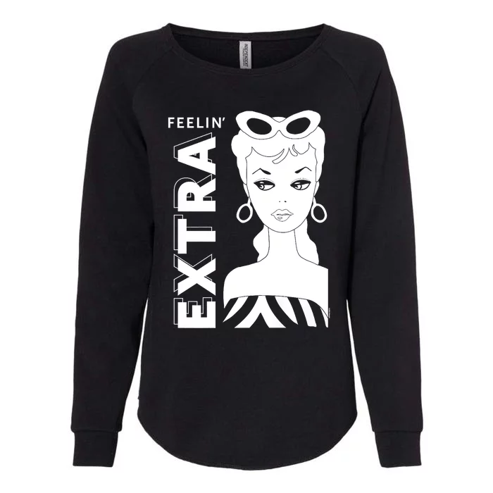 B.arbie Feelin Extra Premium Womens California Wash Sweatshirt