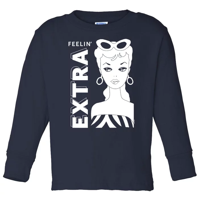 B.arbie Feelin Extra Premium Toddler Long Sleeve Shirt