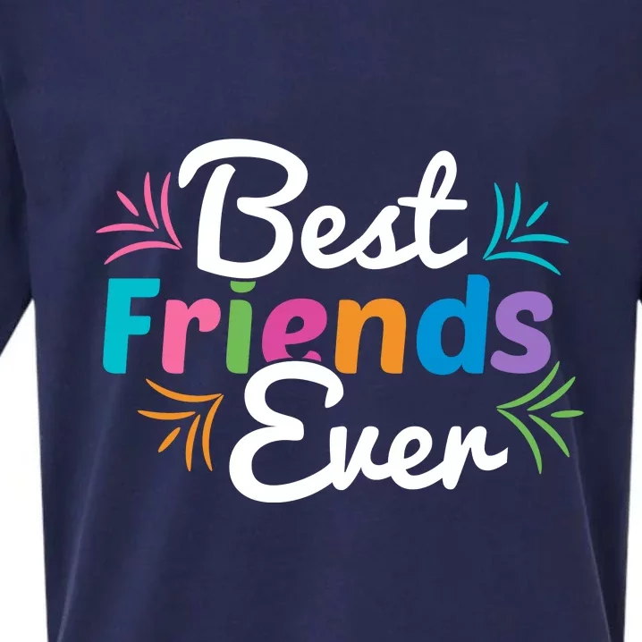 Best Friends Ever Sueded Cloud Jersey T-Shirt