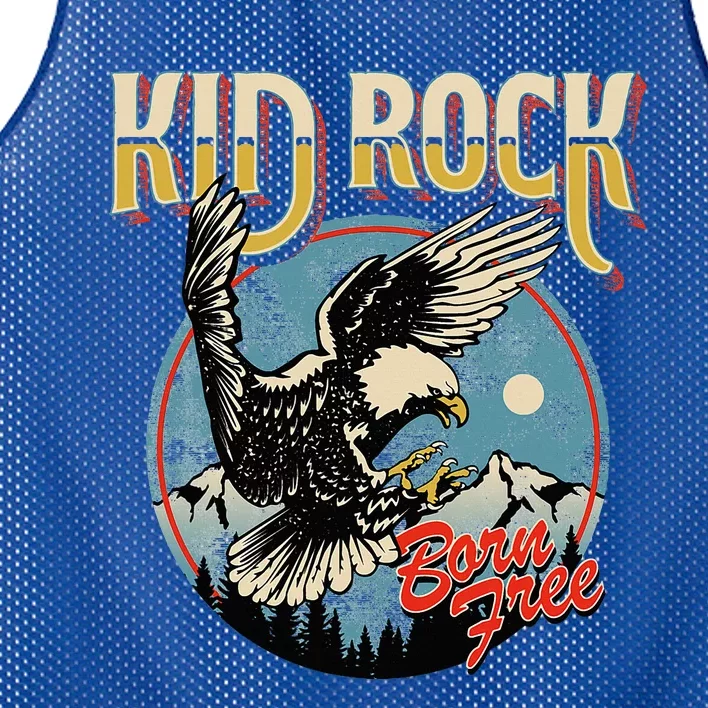 Born Free Eagle Mesh Reversible Basketball Jersey Tank