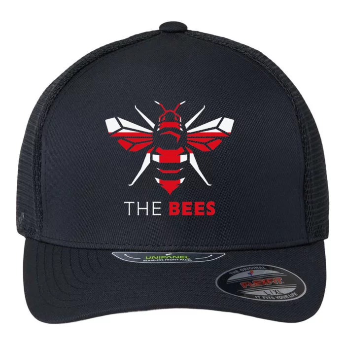 Brentford FC ENGLAND X Bees Flexfit Unipanel Trucker Cap