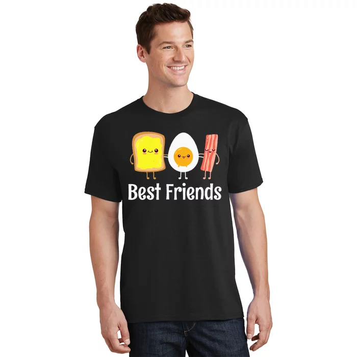 Best Friends Egg Bacon Toast T-Shirt