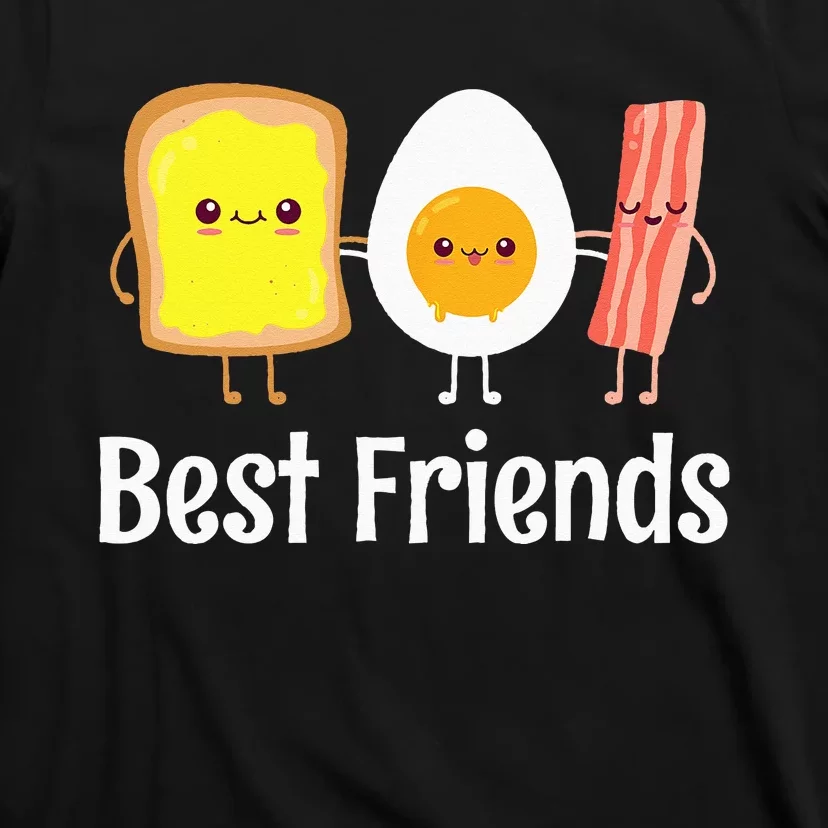 Best Friends Egg Bacon Toast T-Shirt