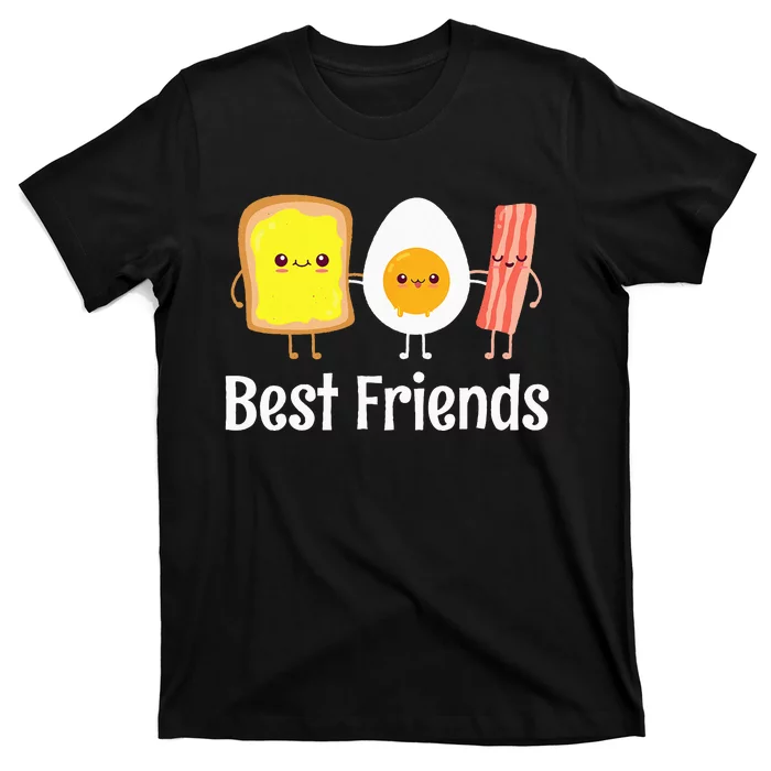 Best Friends Egg Bacon Toast T-Shirt