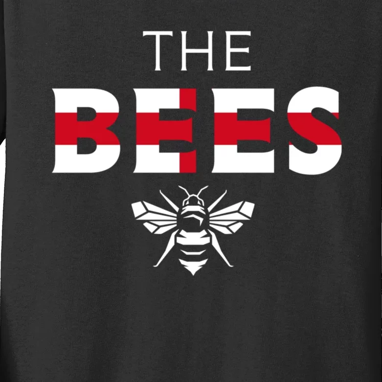 Brentford FC ENGLAND X Bees Kids Long Sleeve Shirt