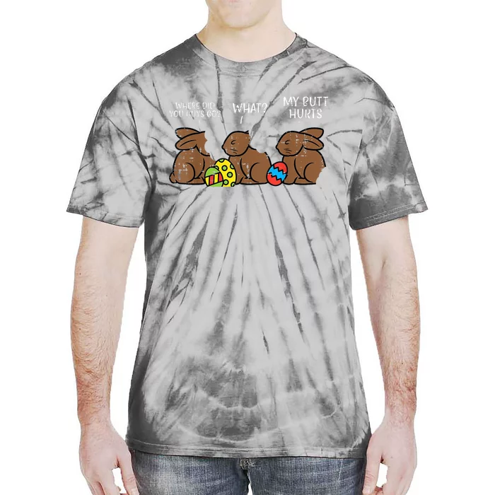 Bunny Funny Easter Tie-Dye T-Shirt