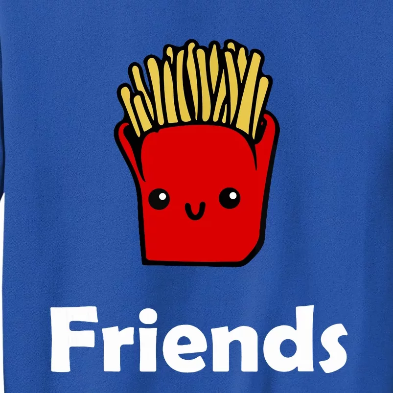 Best Friends Ever Hamburger French Fries Soda T Sweatshirt