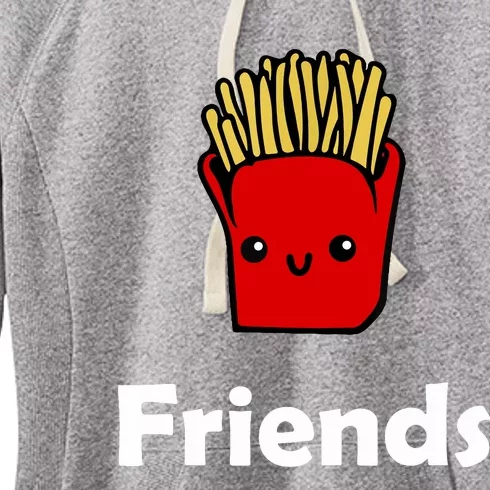 Best Friends Ever Hamburger French Fries Soda T Women's Fleece Hoodie