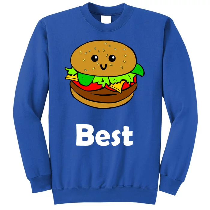 Best Friends Ever Hamburger French Fries Soda T Tall Sweatshirt