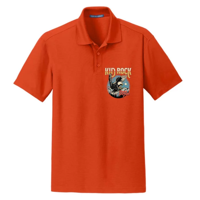 Born Free Eagle Dry Zone Grid Performance Polo