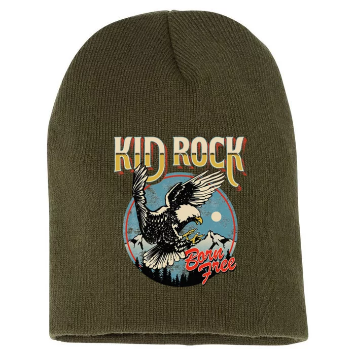 Born Free Eagle Short Acrylic Beanie