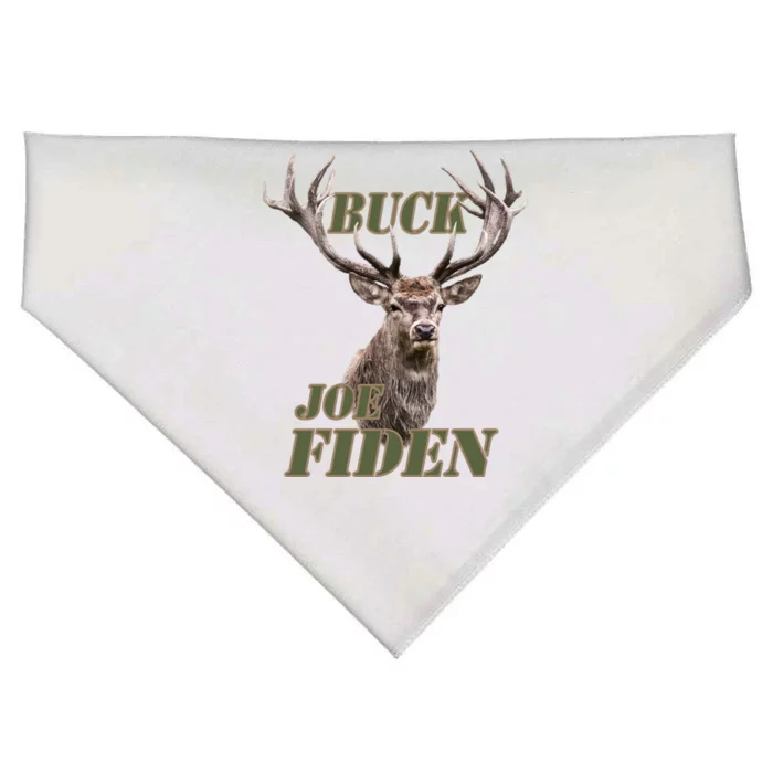 Buck Fiden Fxxk Joe Biden USA-Made Doggie Bandana