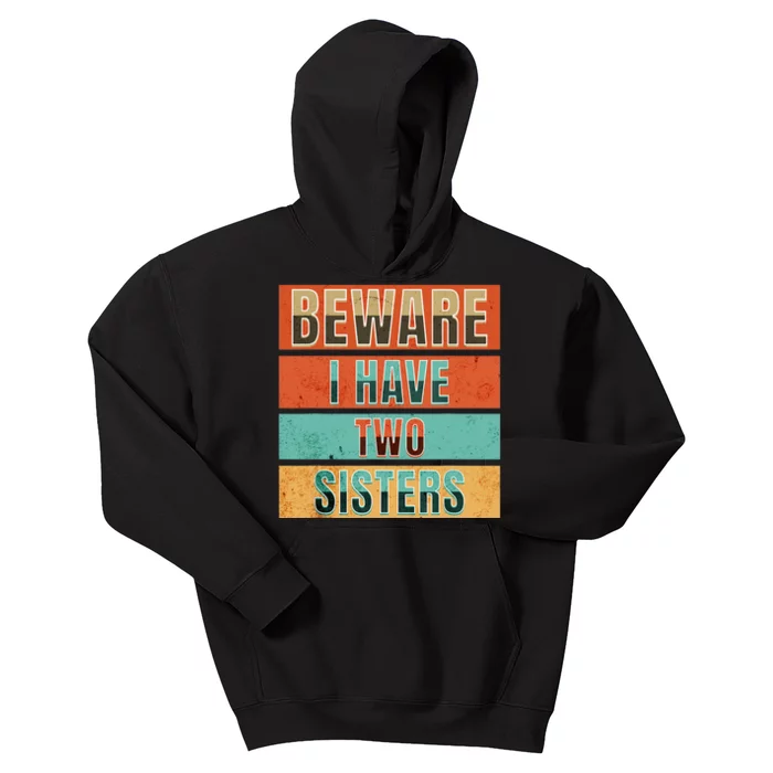 Beware Funny Family Kids Hoodie