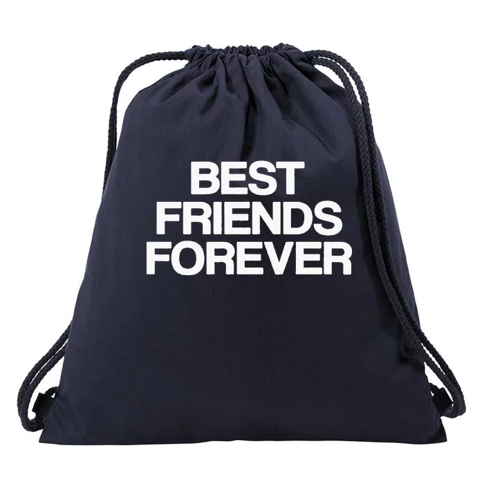 Best Friends Forever Bff Matching Friends Drawstring Bag