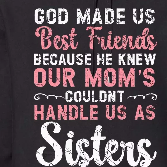 Best Friend Forever Friendship Bestie BFF Squad Premium Hoodie