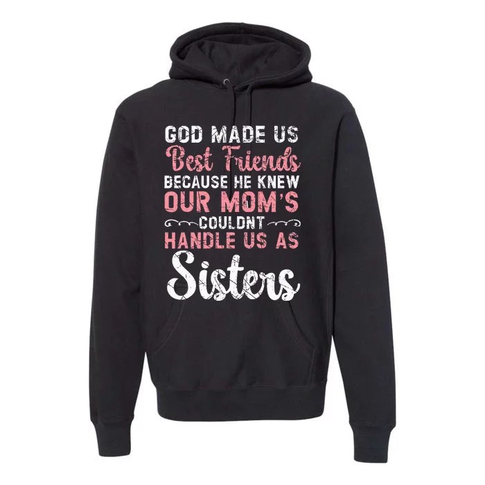 Best Friend Forever Friendship Bestie BFF Squad Premium Hoodie