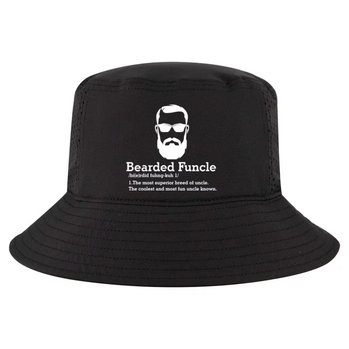 Bearded Funcle Funny Definition Lover Cool Comfort Performance Bucket Hat