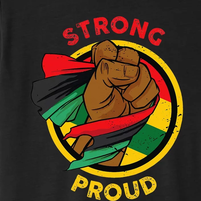 Black Fist for  Black History Month ChromaSoft Performance T-Shirt