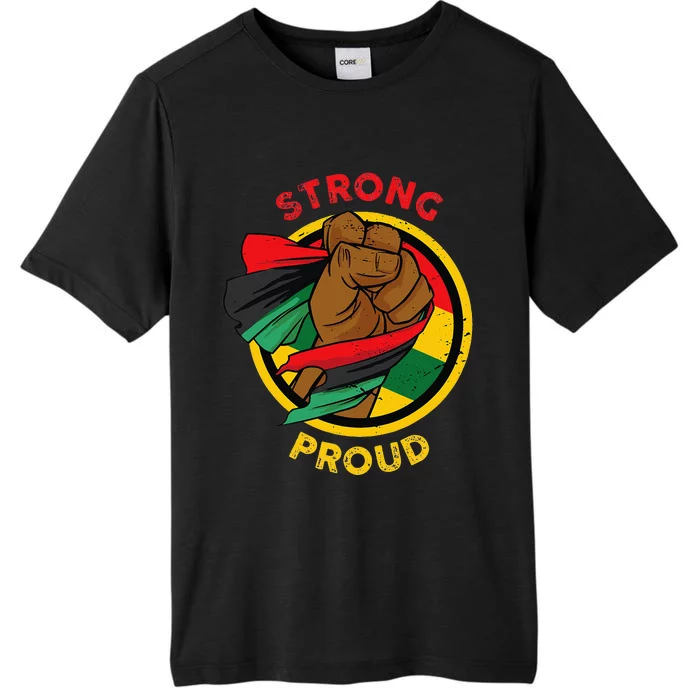 Black Fist for  Black History Month ChromaSoft Performance T-Shirt