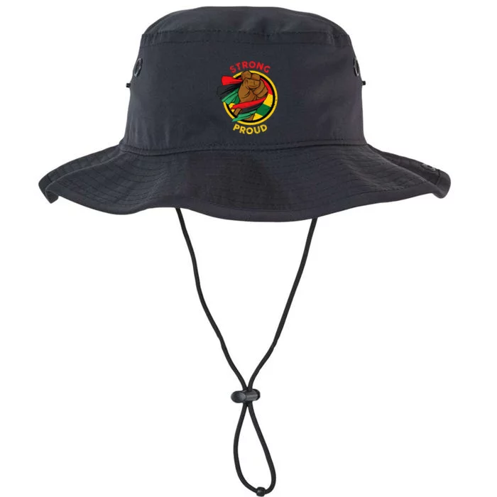 Black Fist for  Black History Month Legacy Cool Fit Booney Bucket Hat