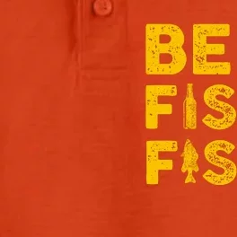 Beer Fishy Fishy Fishing Lover Funny Dry Zone Grid Performance Polo