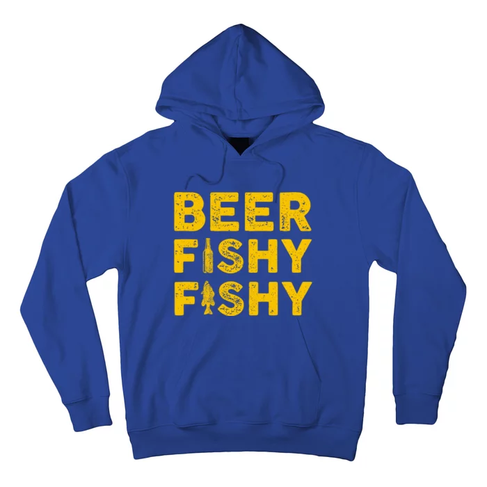 Beer Fishy Fishy Fishing Lover Funny Hoodie