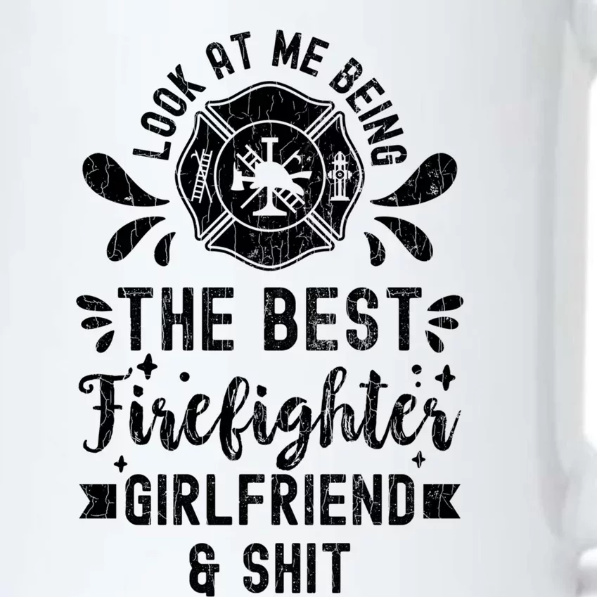 Best Firefighter Friend Funny Fire Fire Truck Graphic Cool Gift Black Color Changing Mug