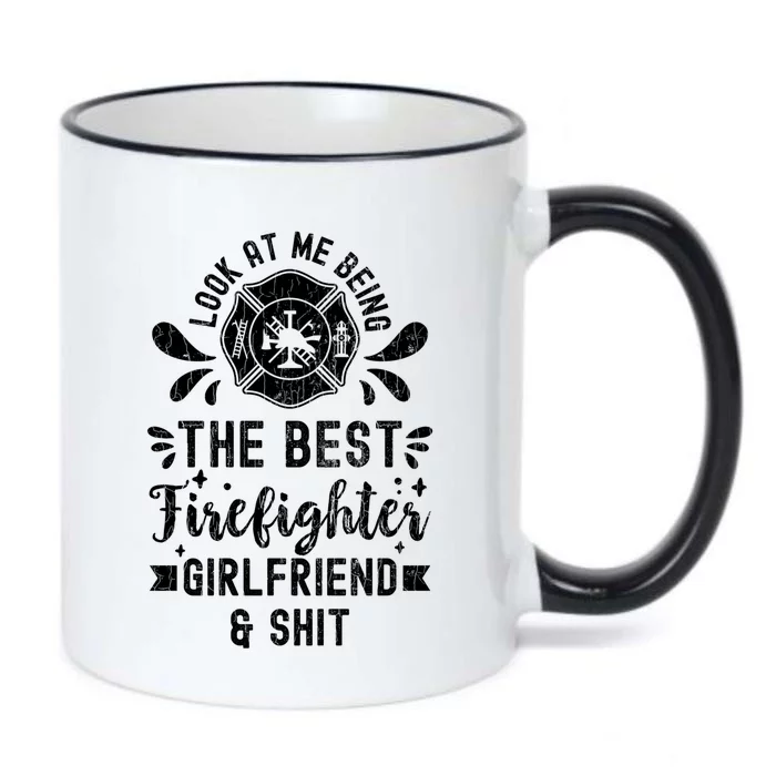 Best Firefighter Friend Funny Fire Fire Truck Graphic Cool Gift Black Color Changing Mug