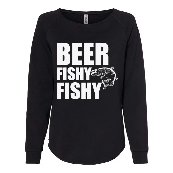 Beer Fishy Fishy Womens California Wash Sweatshirt