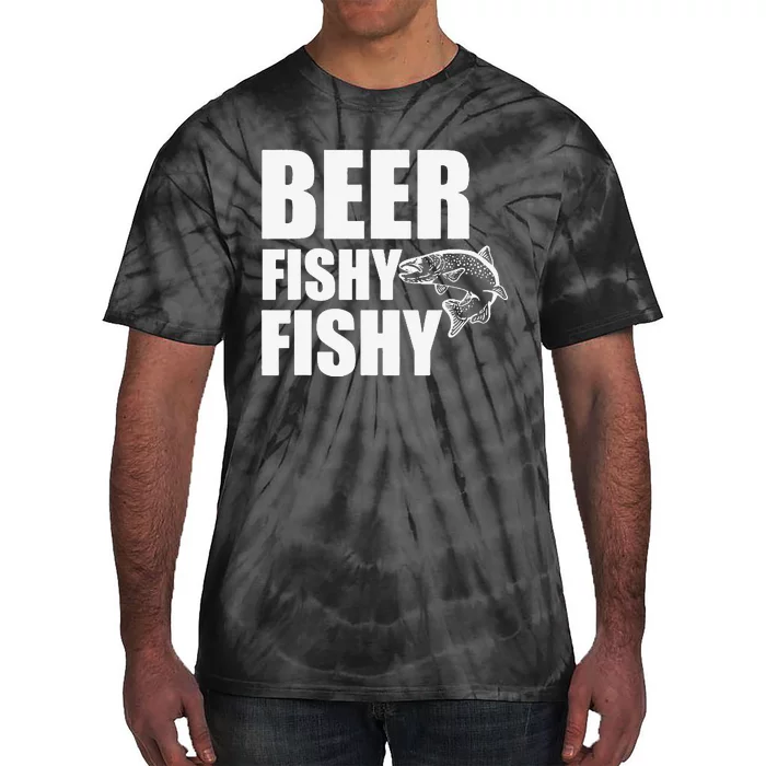 Beer Fishy Fishy Tie-Dye T-Shirt