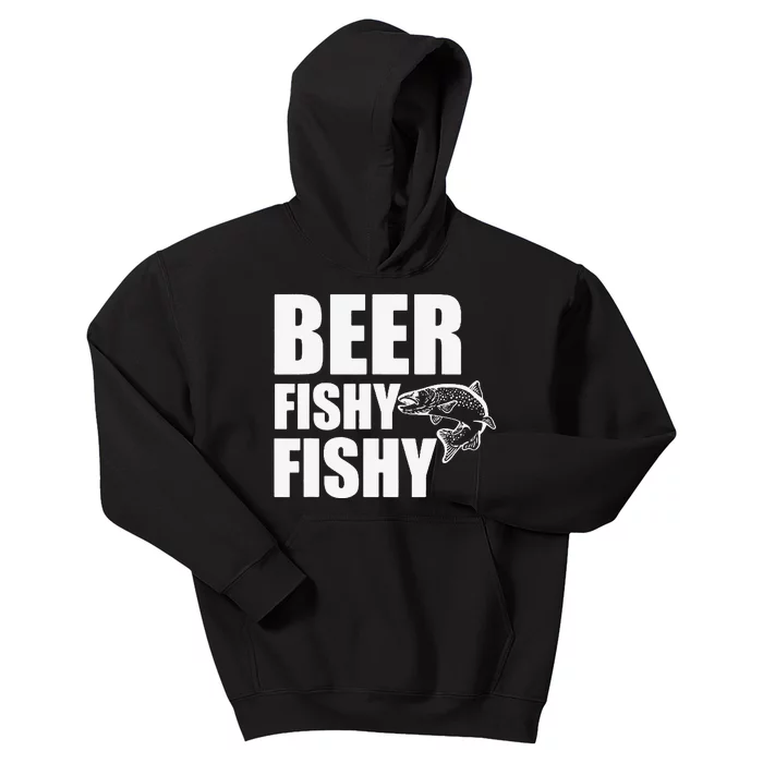 Beer Fishy Fishy Kids Hoodie