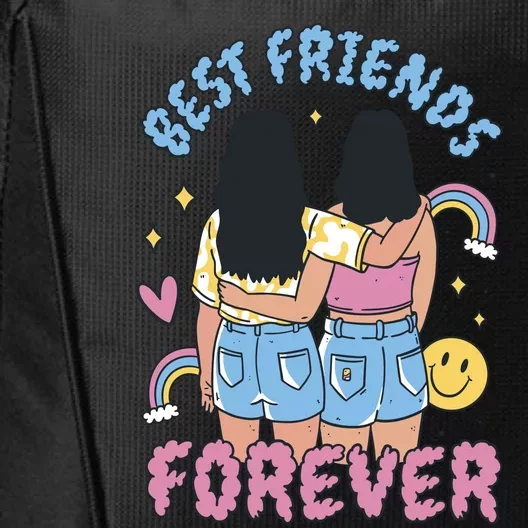 Best Friends Forever Retro Cute Gift City Backpack