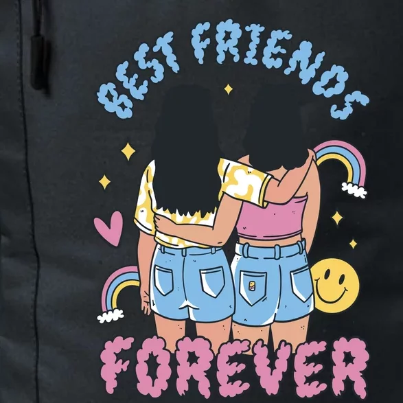 Best Friends Forever Retro Cute Gift Daily Commute Backpack