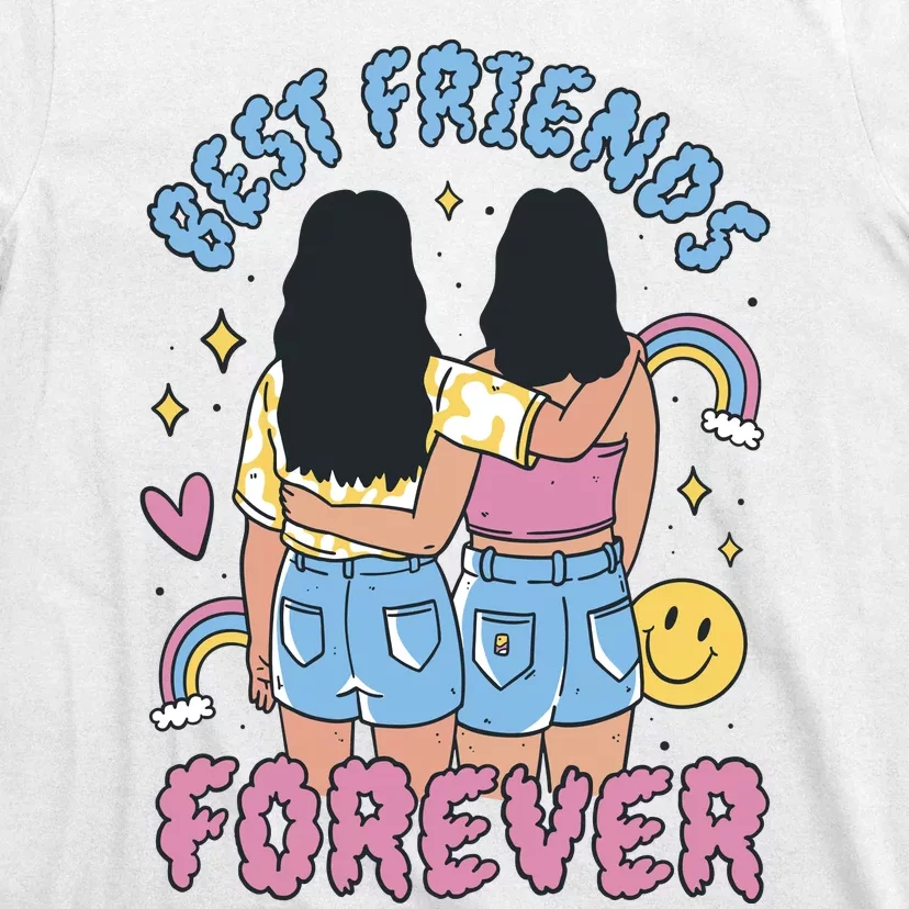 Best Friends Forever Retro Cute Gift T-Shirt