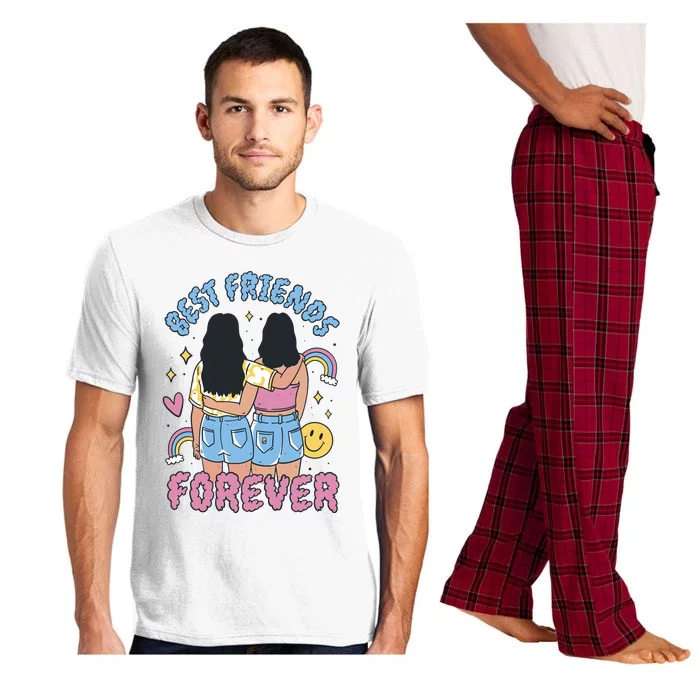 Best Friends Forever Retro Cute Gift Pajama Set