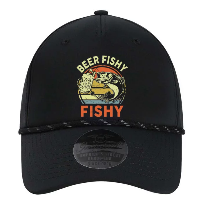 Beer Fishy Fishy Vintage Fishing Beer Performance The Dyno Cap