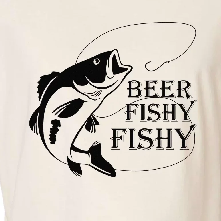 Beer Fishy Fishy Garment-Dyed Women's Muscle Tee