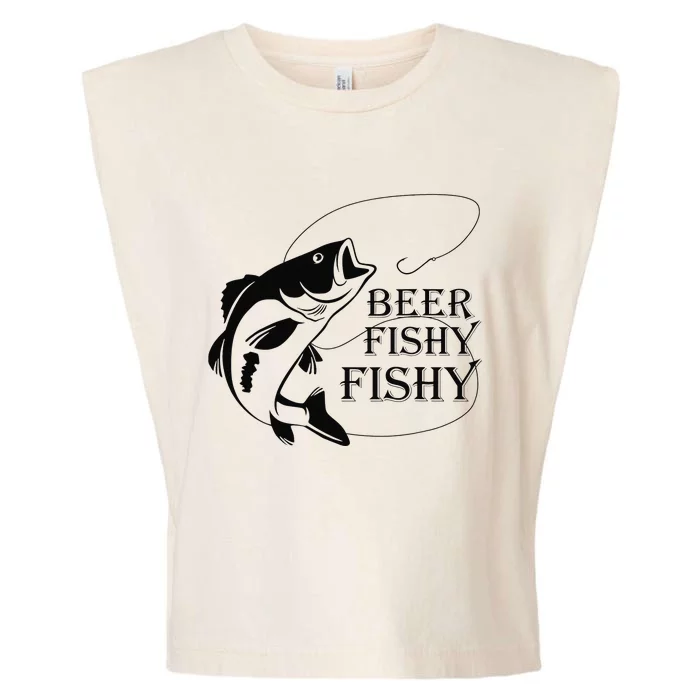 Beer Fishy Fishy Garment-Dyed Women's Muscle Tee