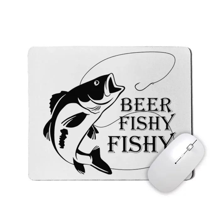 Beer Fishy Fishy Mousepad