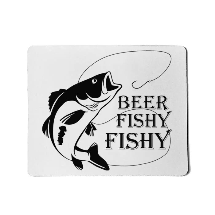 Beer Fishy Fishy Mousepad