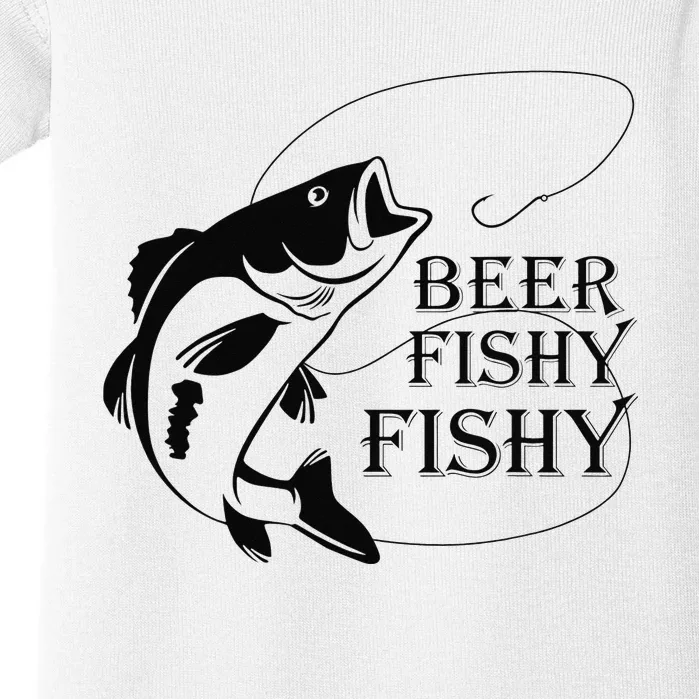 Beer Fishy Fishy Baby Bodysuit